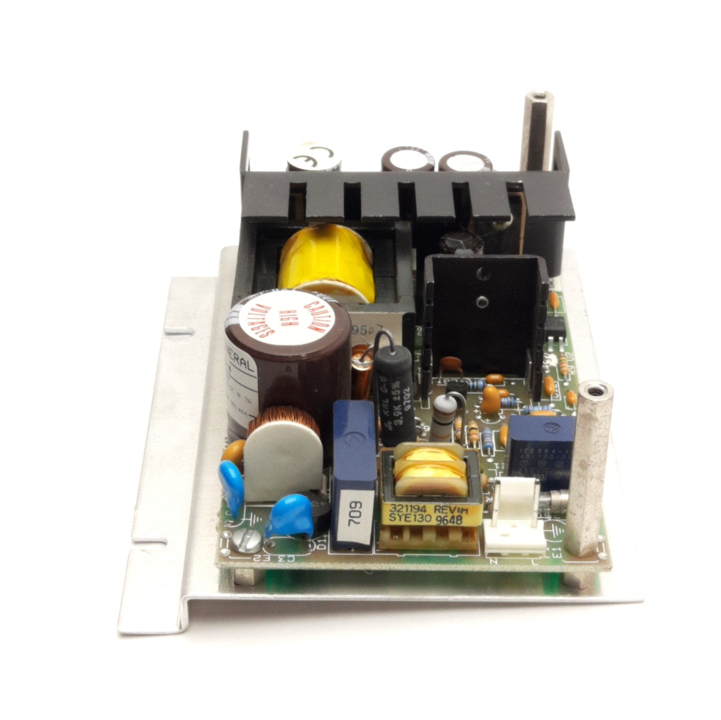 Used Power General FLU3-40-4 Triple Output Supply 85-250VAC Input, +5V/-12V/24VDC 40W