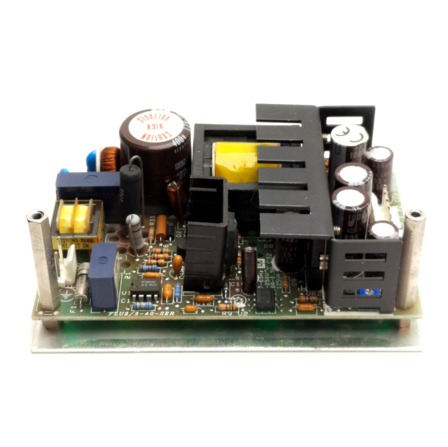 Used Power General FLU3-40-4 Triple Output Supply 85-250VAC Input, +5V/-12V/24VDC 40W