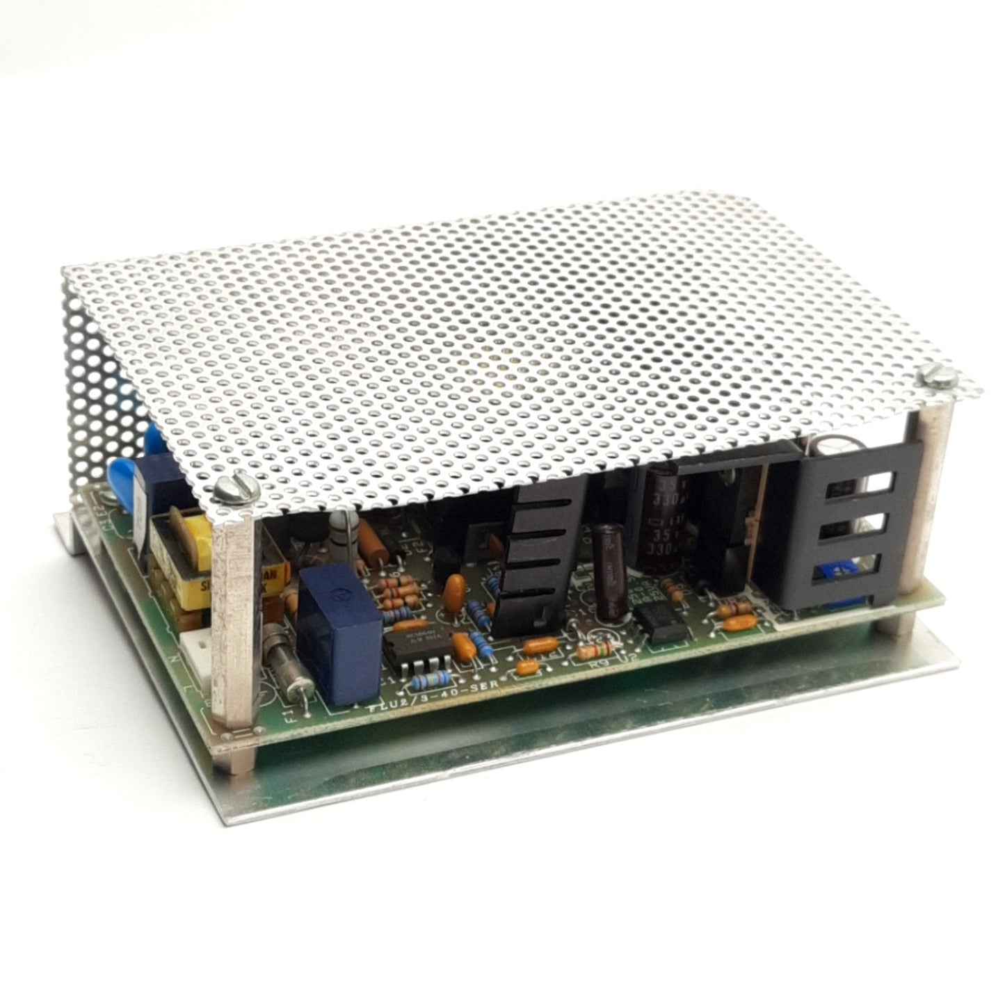 Used Power General FLU3-40-4 Triple Output Supply 85-250VAC Input, +5V/-12V/24VDC 40W