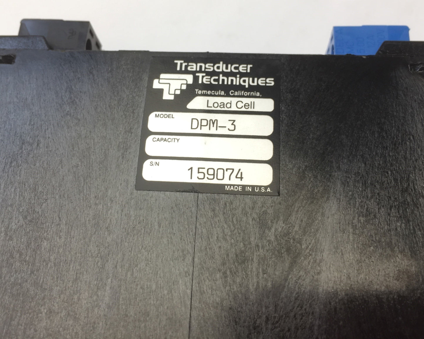 Used Transducer Techniques DPM-3 Digital Panel Meter, 6-Digit, 85-264VAC & 90-300VDC