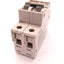 Used Altech 2GU05 Manual Motor Controller, 0.5 Amps, 277v AC, 2 Poles, Din Rail Mount