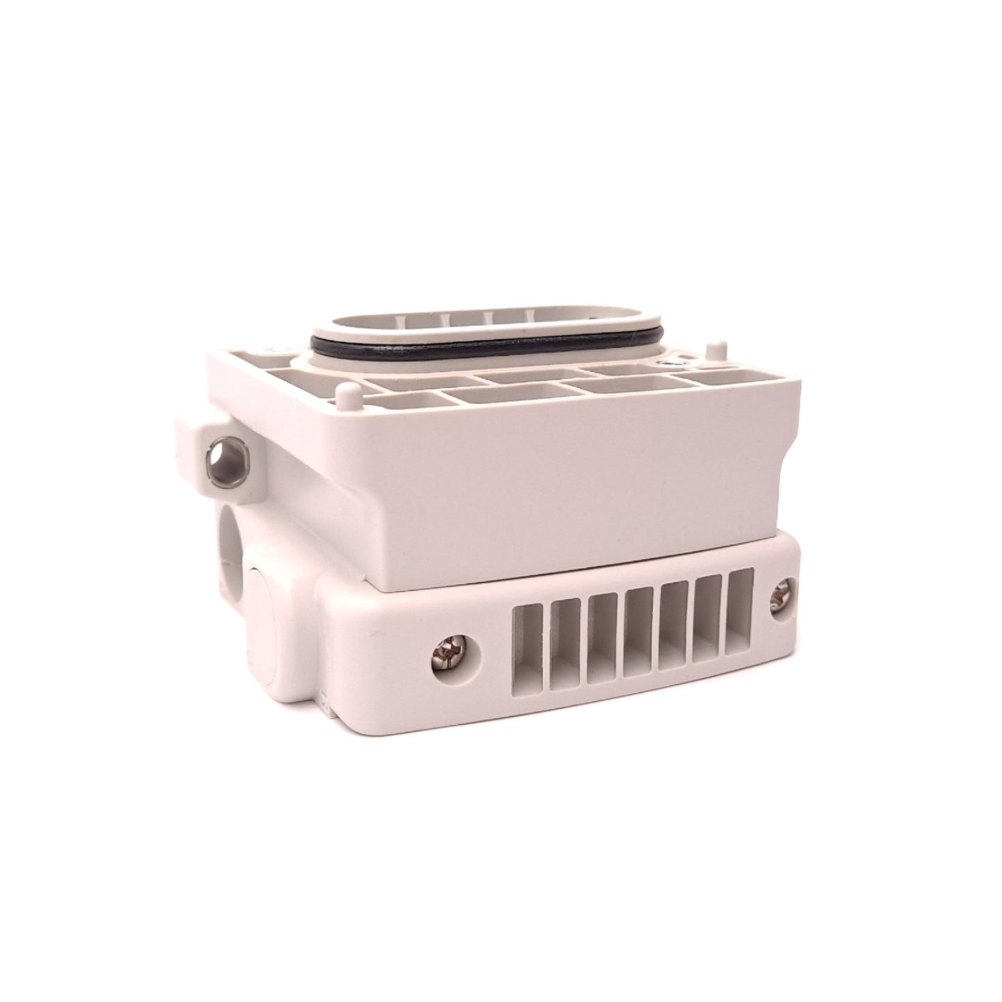 New SMC VVQC1000-3A-1-C0-S D-Side Manifold End Plate Direct Exhaust Outlet