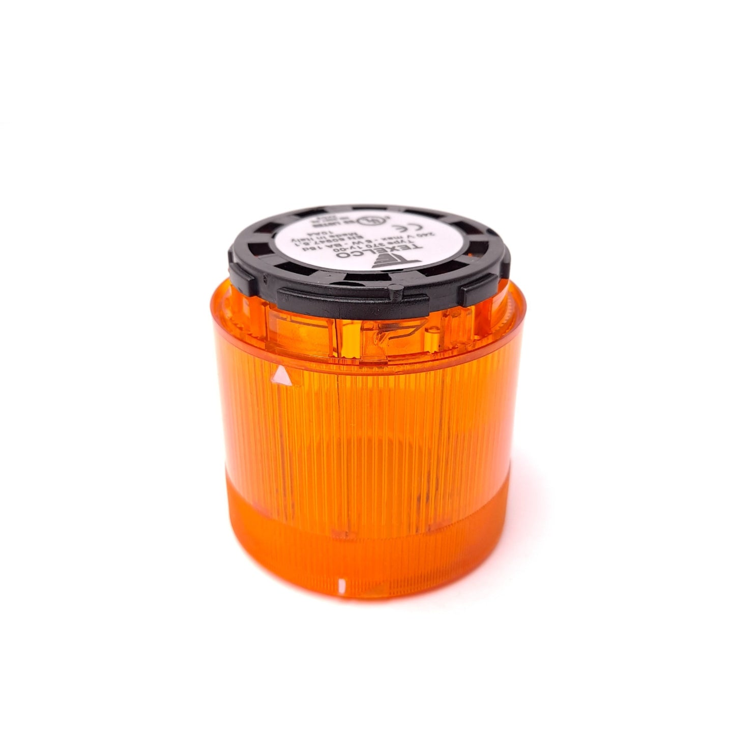 New Texelco Type 370 1Y-00 Amber Stack Light Module 240 VAC 5 W