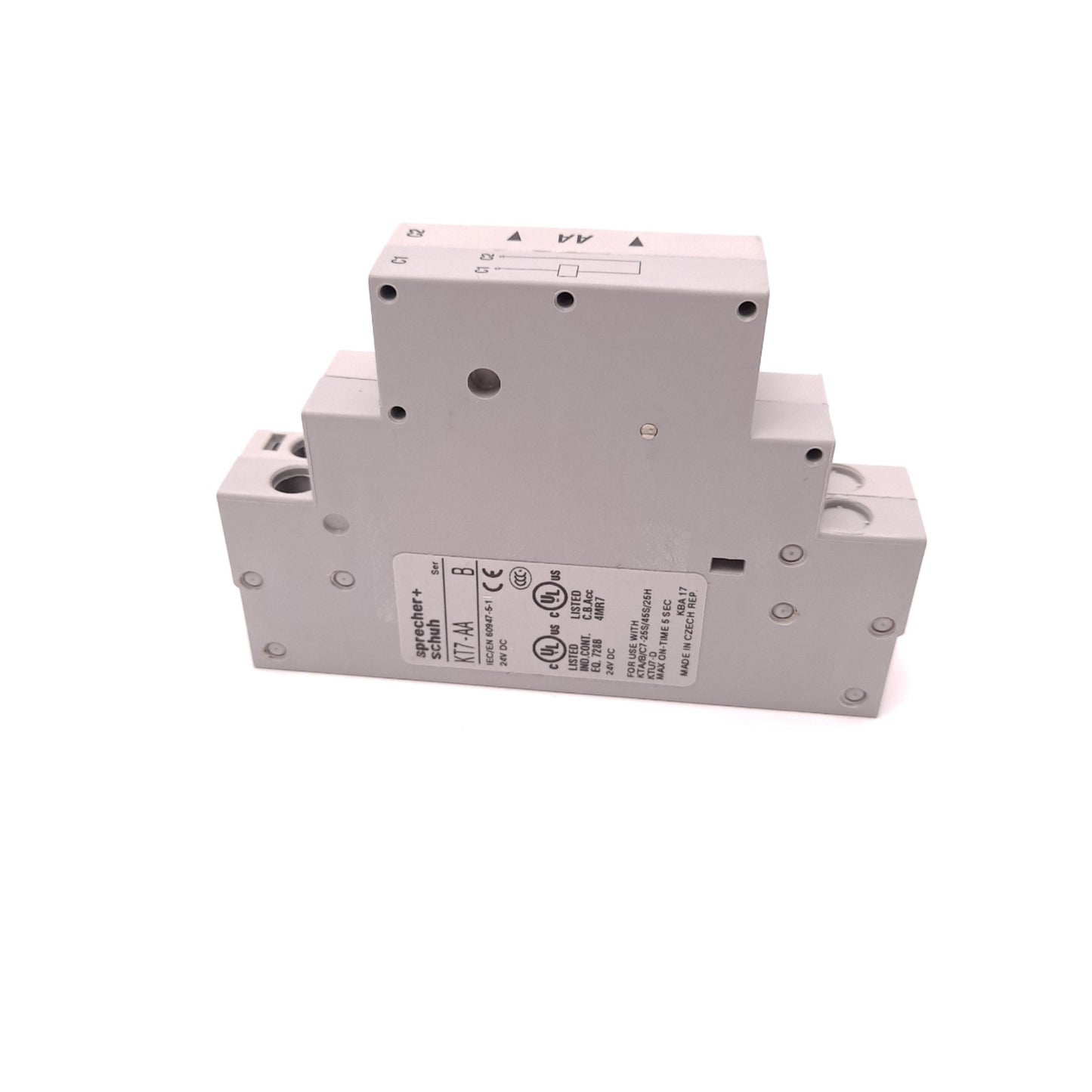 New Sprecher Schuh KT7-AA-24D Shunt Trip Release Use With All KT7 Devices 24 VDC