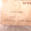New – Open box Mencom CPM-06N Male Rectangular Insert, Size 77.27, 6 Pin, 35 Amp, 600V
