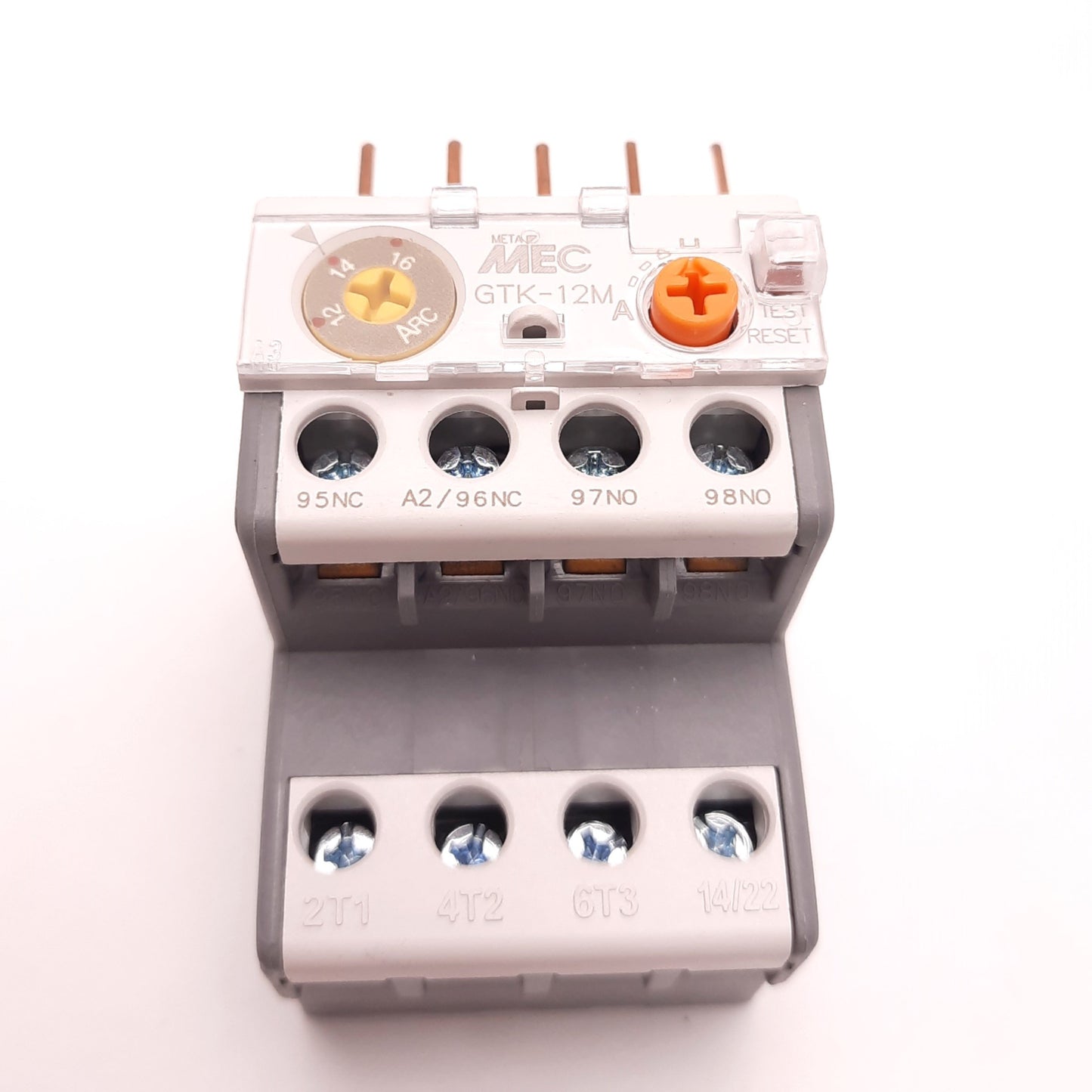 New – Open box Altech Corp GTK-12M-12-16A Mini-Frame Overload Relay, Adjustable, 12-16 Amps,