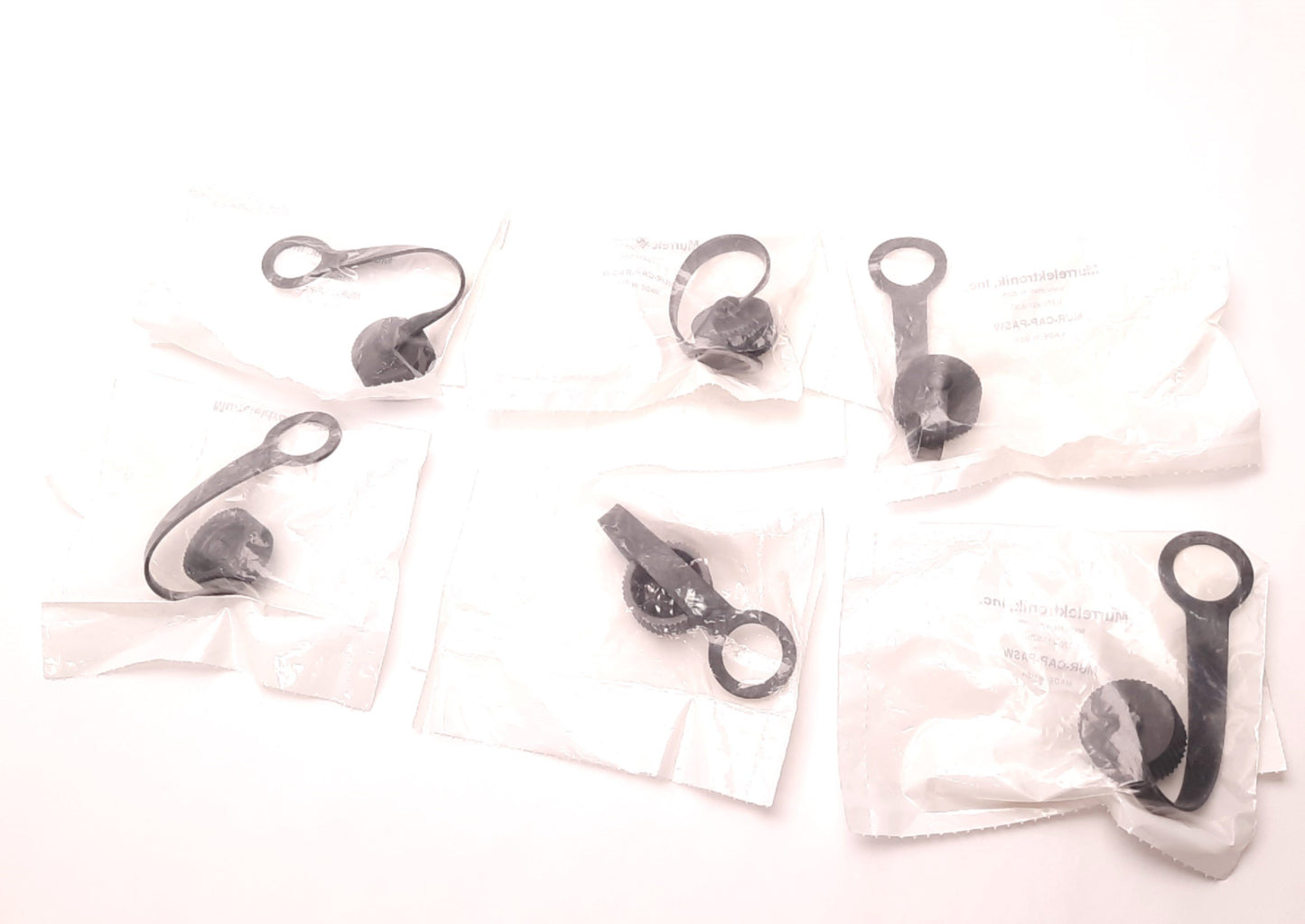 New – Open box Lot of 6 Murrelektronik MUR-CAP-PASW Plastic Closure Cap, M20