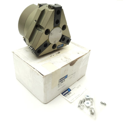 New SCHUNK PZN+100-2-IS PZN-plus Centric Gripper, 5mm Stroke, 5900N, 87PSI, Ø120mm