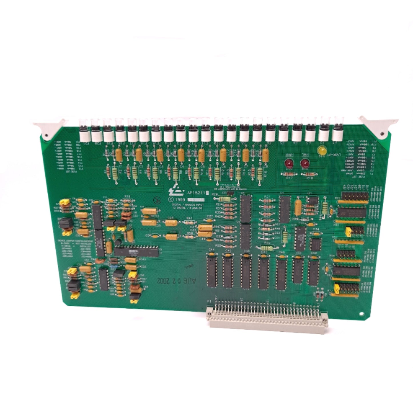 Used Air Products AP15211 Digital Analog Input PCB Board 12 Digital 8 Analog