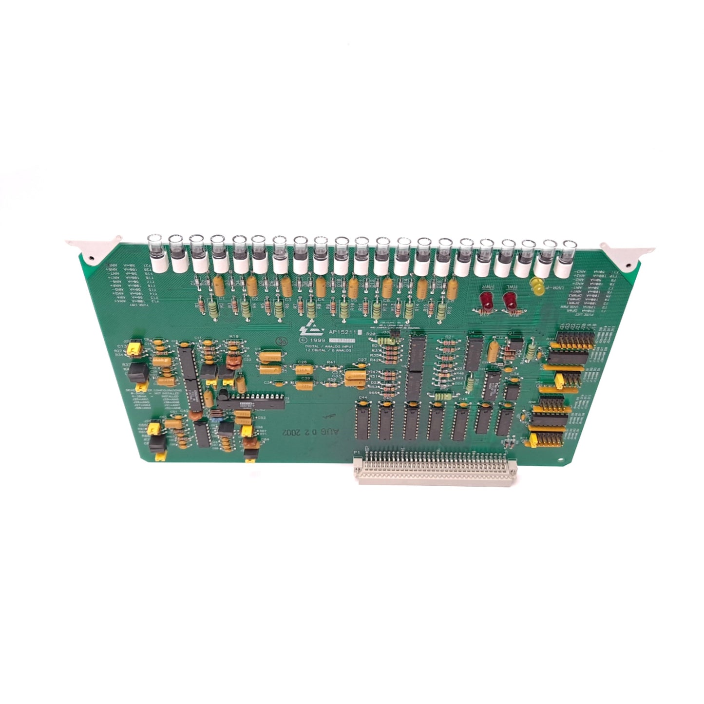 Used Air Products AP15211 Digital Analog Input PCB Board 12 Digital 8 Analog