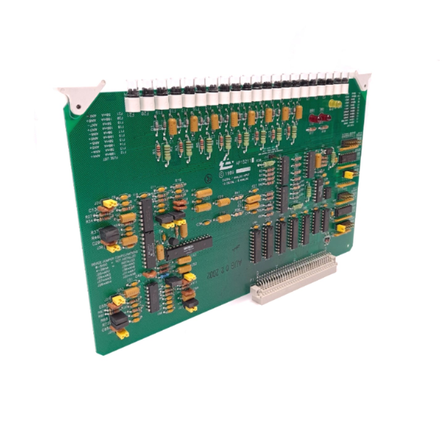 Used Air Products AP15211 Digital Analog Input PCB Board 12 Digital 8 Analog