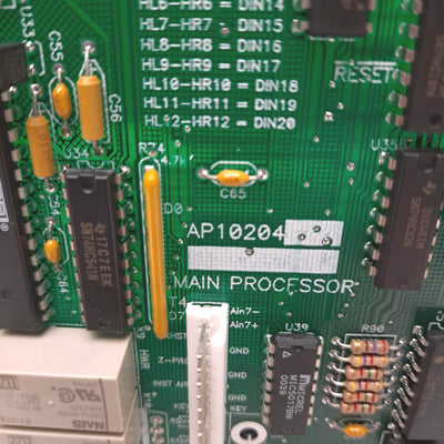 Used Air Products AP10204 Main Processor Control Board PCB