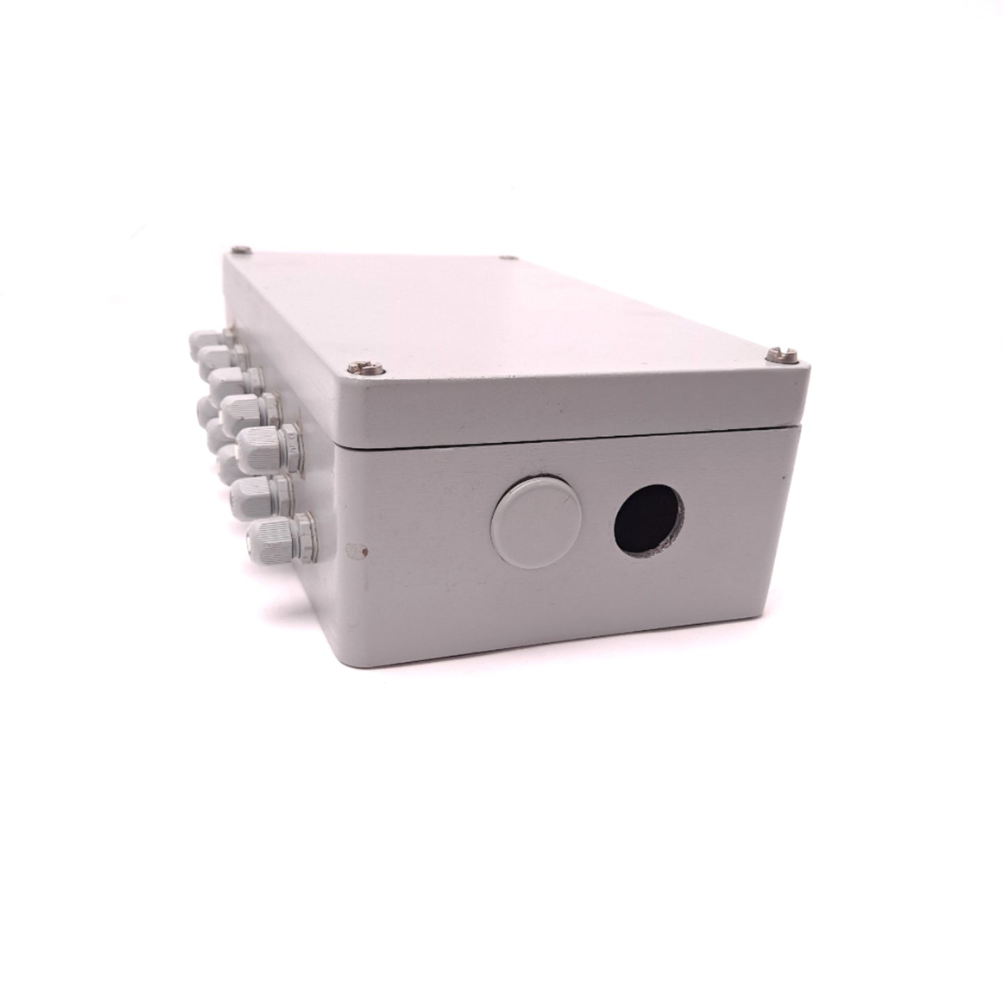 Used Hoffman C-CA26169 Compact Aluminum Enclosure H 10.20" x W 6.30" x D 3.50"