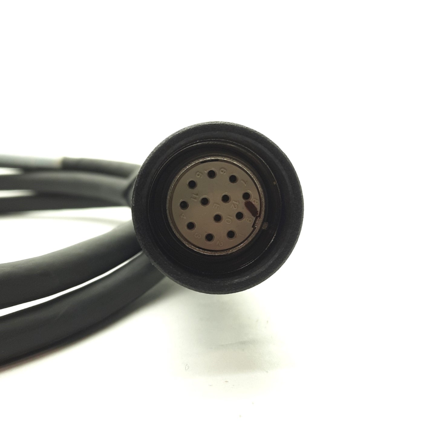 Used Heidenhain 262-010-08 Signal Converter Cable M23 12-Pin Female 4' Long for EXE