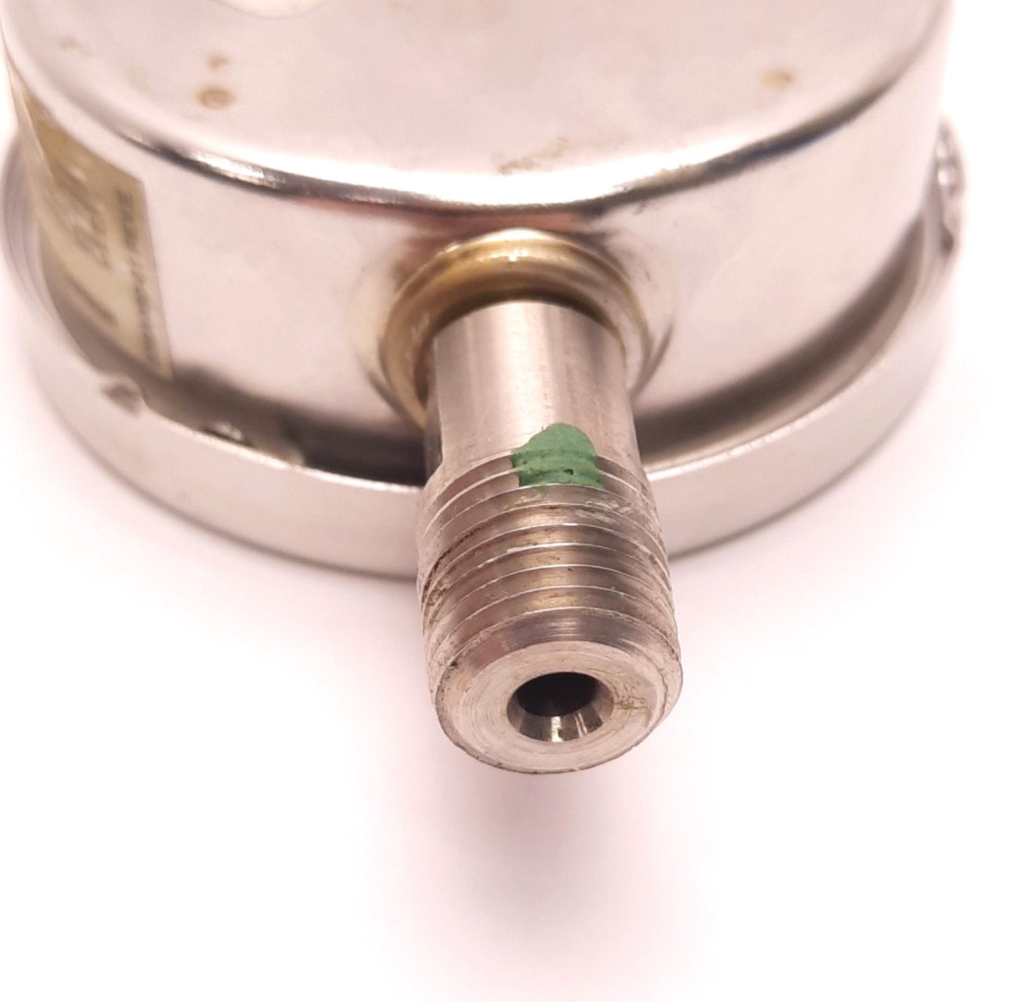 Used Ashcroft 251009SWL02L60# Glycerin Pressure Gauge, 2.5" Dial, 0-60 Psi, 1/4" NPT