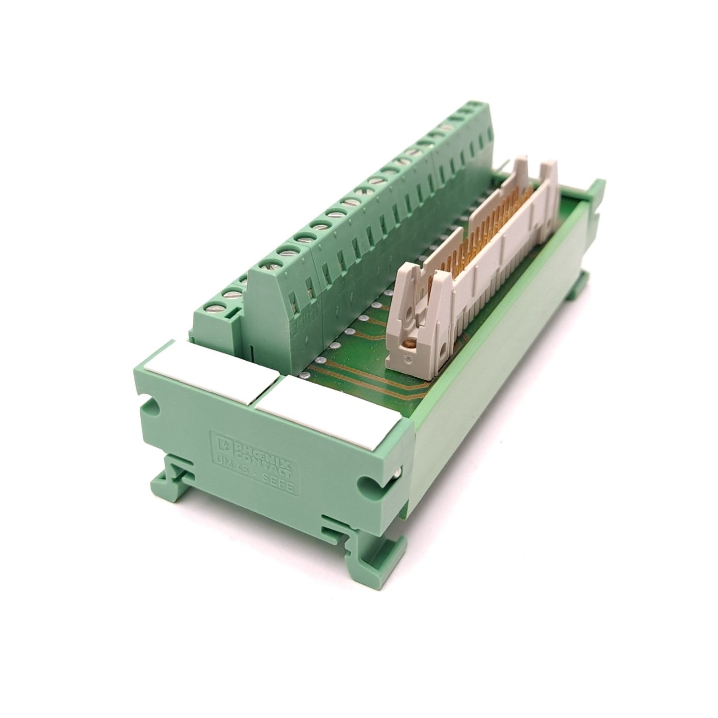 Used Phoenix Contact UM 45-FLK34 2962599 Varioface Module 34-Pin IDC to PCB Terminals