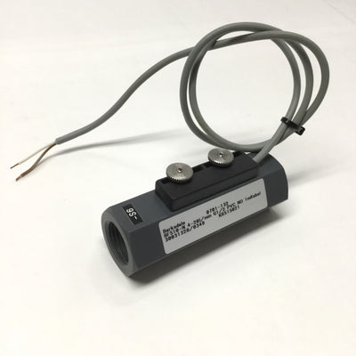 Used Barksdale BFS10-N Adjustable Water Flow Sensor Switch 4-20LPM, G1/2", 230VAC 3A