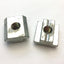 Used Lot of 35 Bosch Rexroth 3842528735 Sliding Block N10 Steel Galvanized, Thread M8