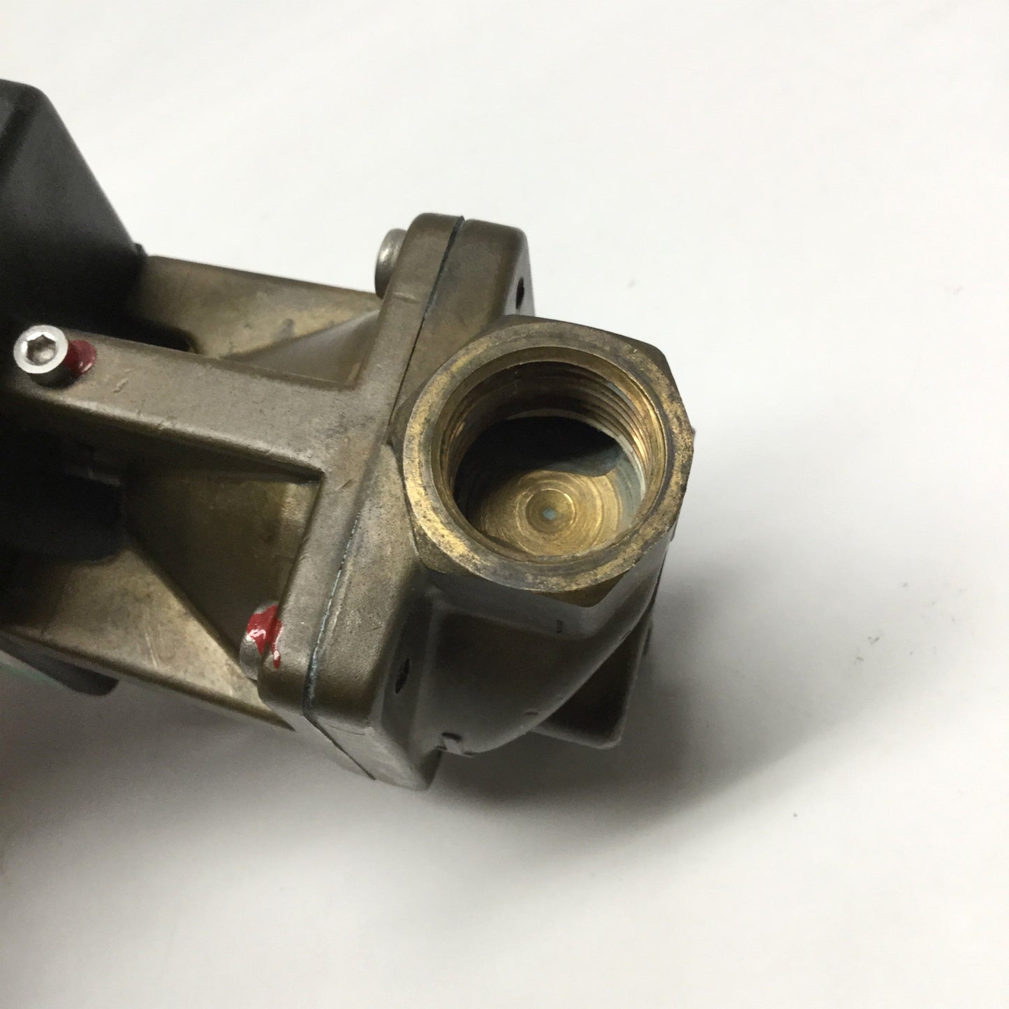 Used Norgren Buschjost 8288261.9638 Stepper Motorized Valve, Brass 2-Way, G1/2, 24VDC