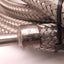 Used Parker 4690 Metal Braided Metal Hose, 3500 PSIG Max, TU Universal Tube Stub 16Ft