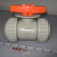 Used ASV-Stuebbe C100 Adjustable Flow Ball Valve PP DN 32 PN 10 1 1/4"
