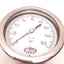 Used Duro 5RPK6 Industrial Pressure Gauge, 0 to 160 Psi, 1/2" NPT Male, 4.5" Dial