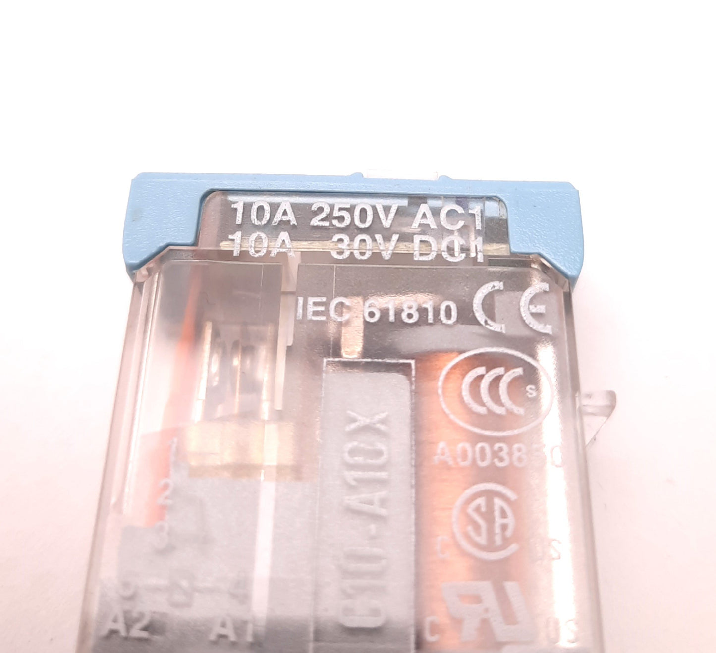 Used Lot of 3 Turck C10-A10X Interface Relays, SPDT, 24v DC, 10A, Single Pole,250v AC