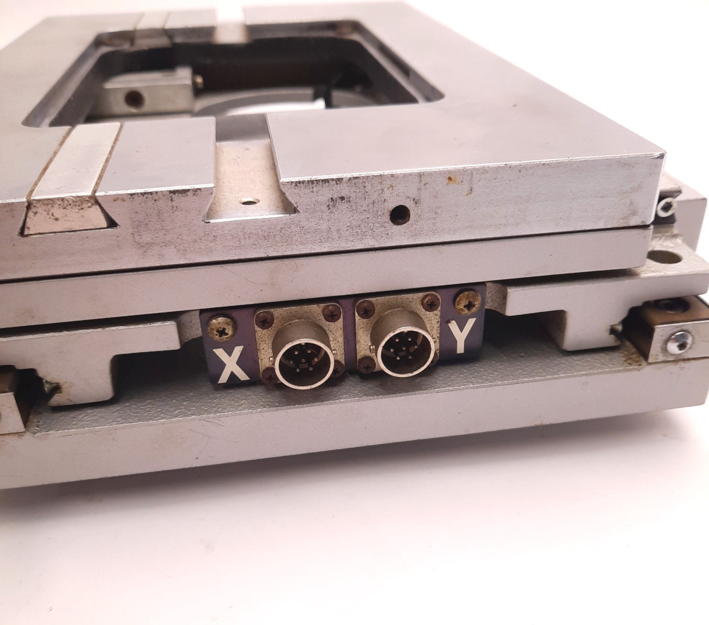 Used Nikon O2L Microscope Comparator Manual 2 Axis XY Stage, 02L , 2" and 4" Travel