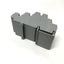Used Lot of 10 WAGO 870-551 Triple-Deck Through Terminal Blocks 24A, 500V, 6-Point
