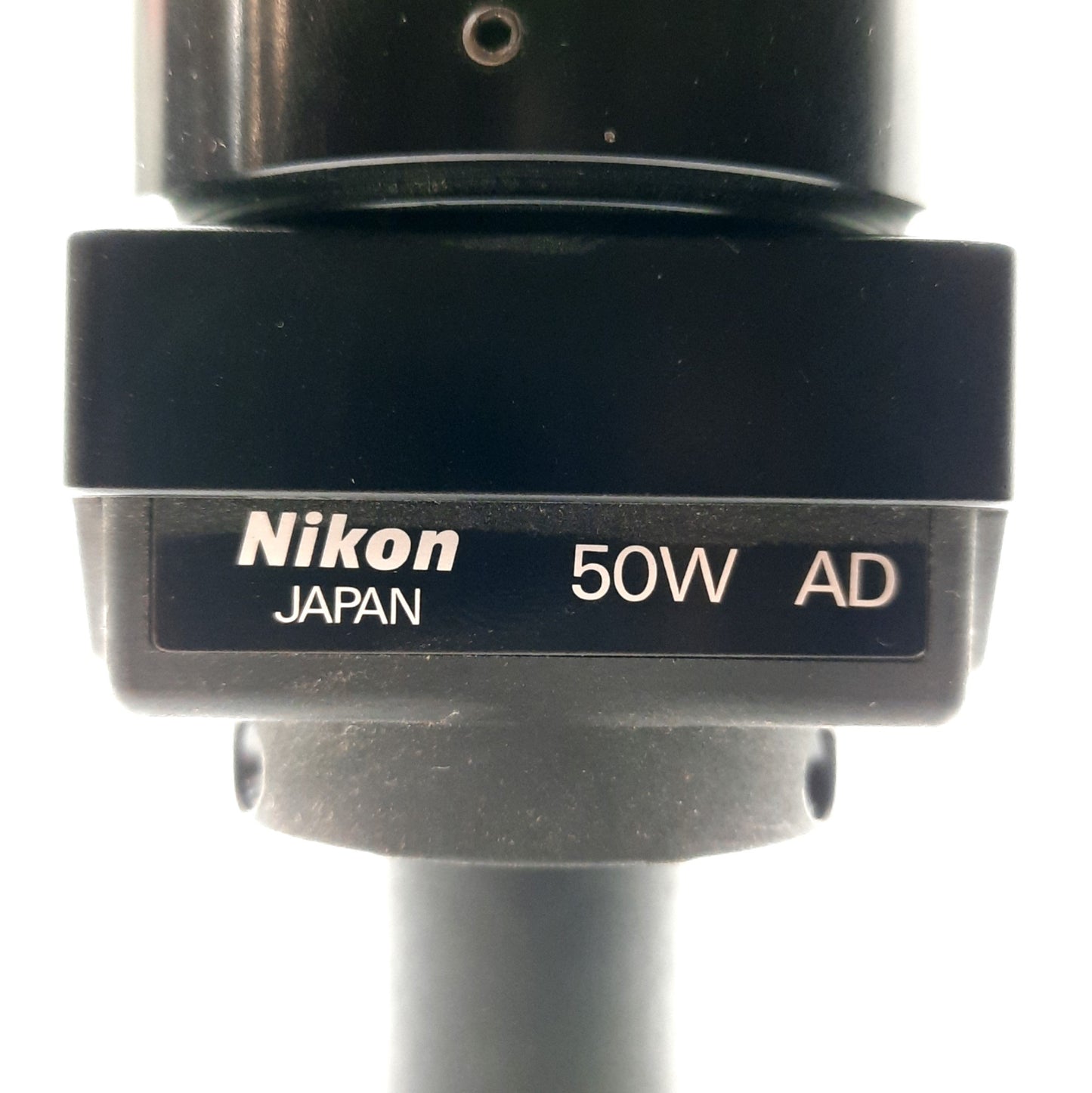 Used Nikon 50W AD Microscope Light Source Objective Lens for Optiphot 100/150