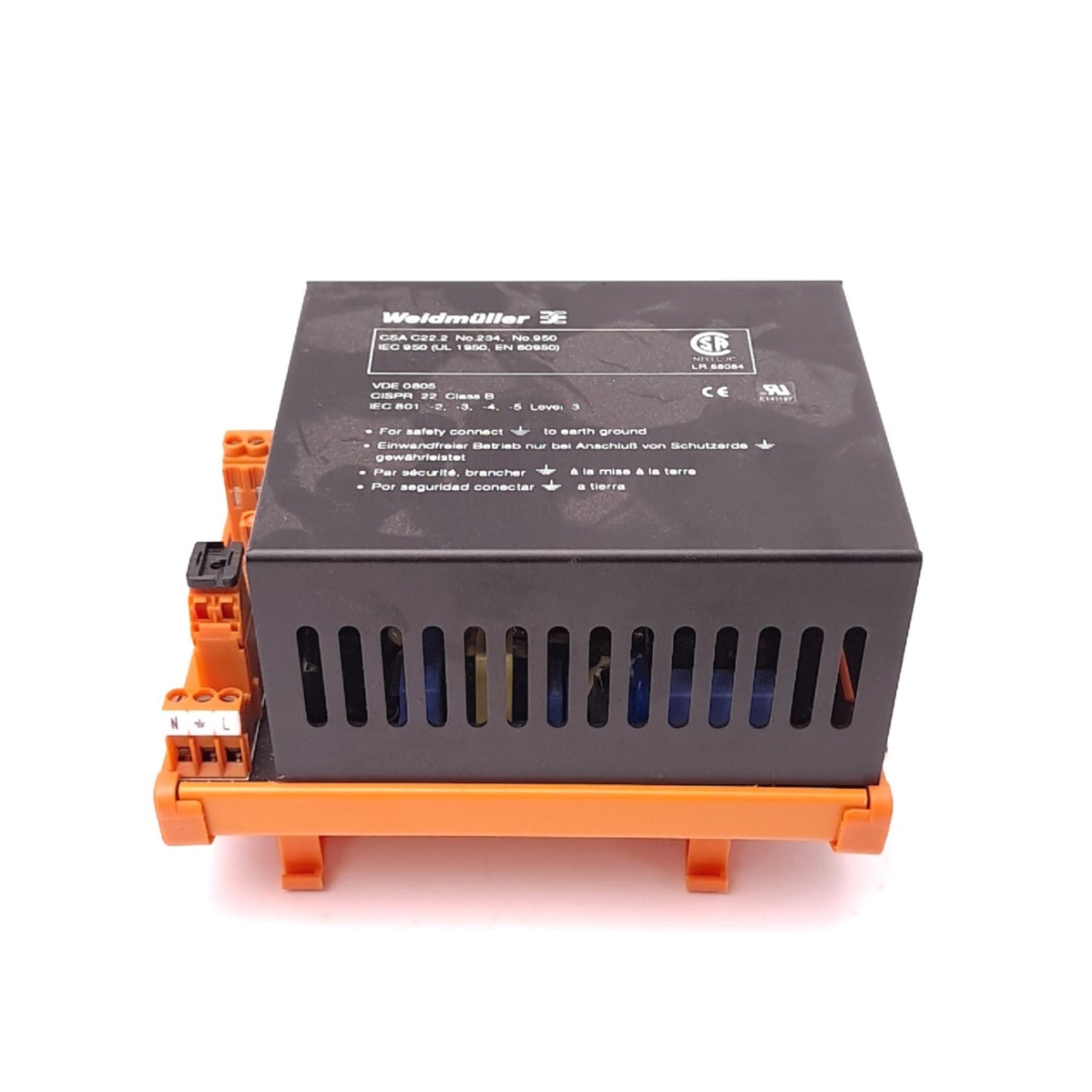 Used Weidmuller 991749 Power Supply Input 115-230 VAC 50/60 Hz Output 12 VDC 3 A