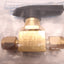 New – Open box Swagelok B-41VS2-SC11 Brass 1 Piece Vented Ball Valve 1/8" Tube, W/ Instructions