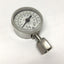 Used USG 1536 Pressure Gauge, Vacuum to 200psi, 316 Stainless, Ø2" Dial, 1/4" VCR