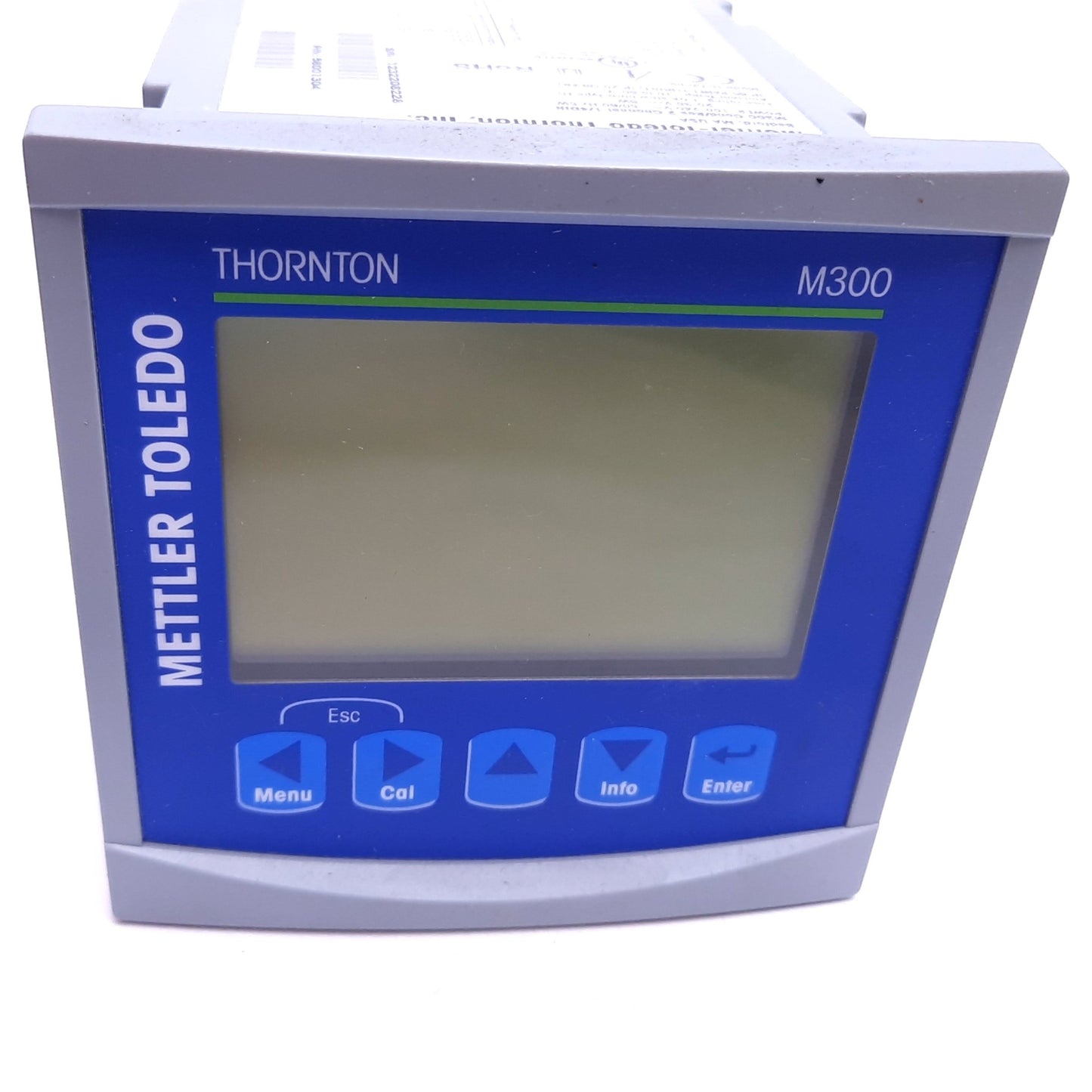 Used Mettler Toledo M300 Process Transmitter, 2x Inputs, 4x Analog Outputs, 1/4 DIN