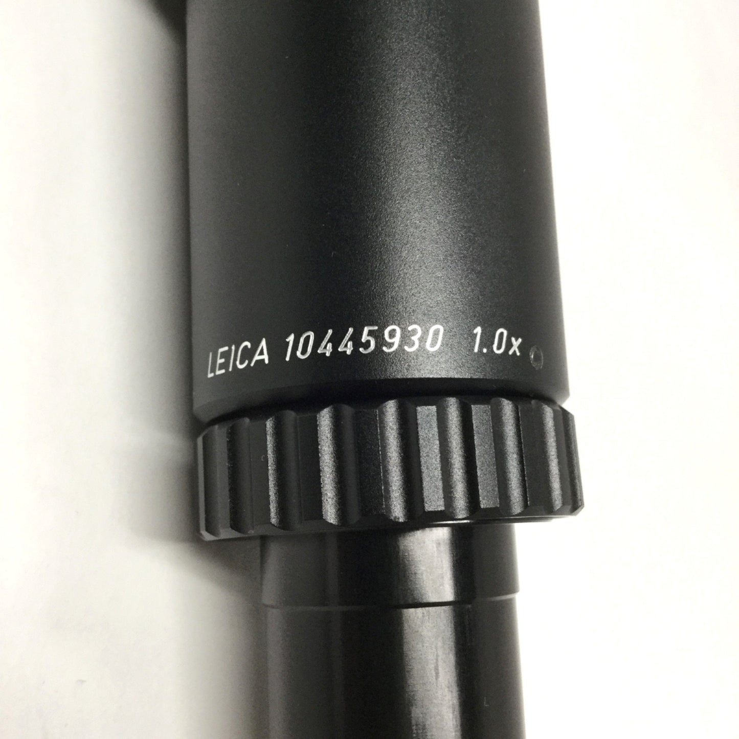 Used Leica 10445930 Stereo Microscope Camera Video/Photo Objective Adapter Tube 1.0X