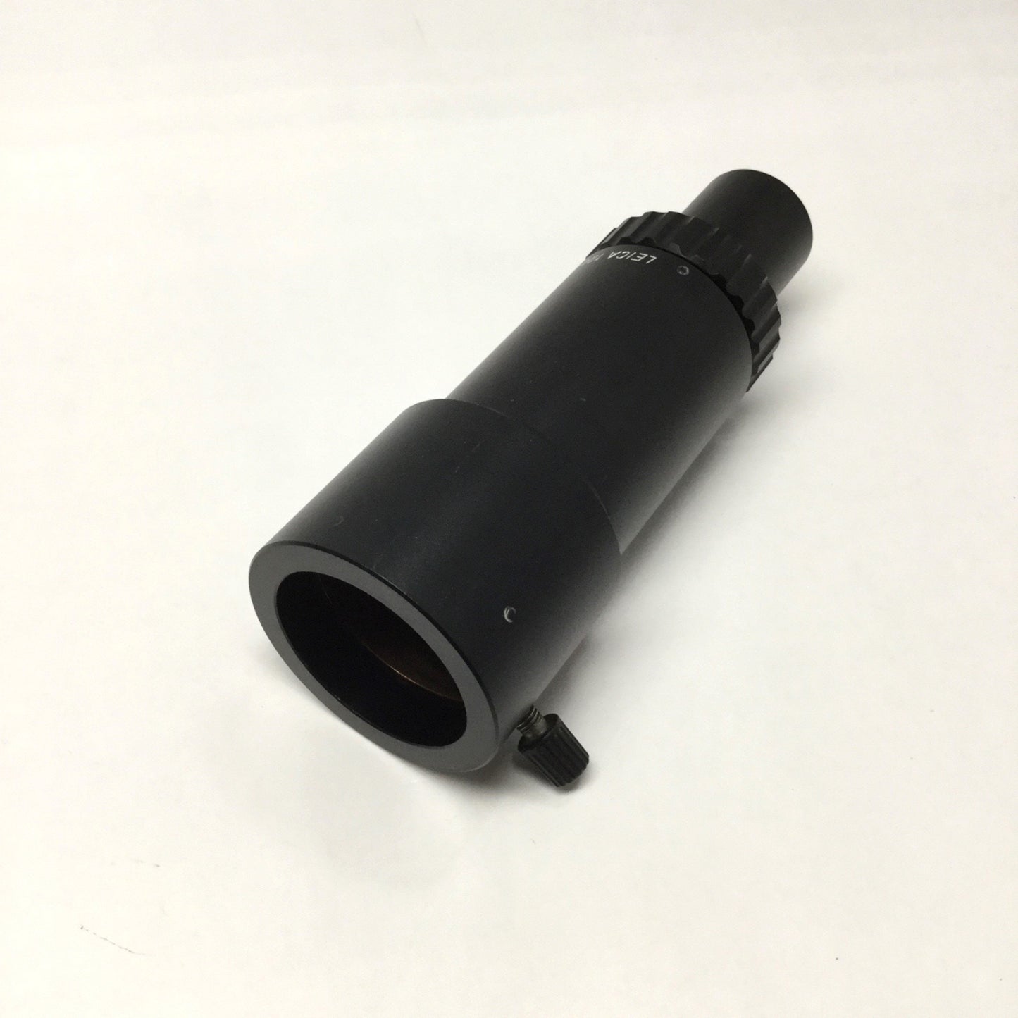 Used Leica 10445930 Stereo Microscope Camera Video/Photo Objective Adapter Tube 1.0X