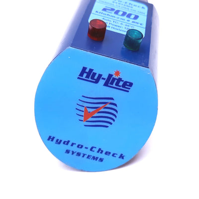 Used Hy-Lite HLS-200K Hydro-Check Water Quality Indicator Light, 200 kilohm-cm, 12VDC