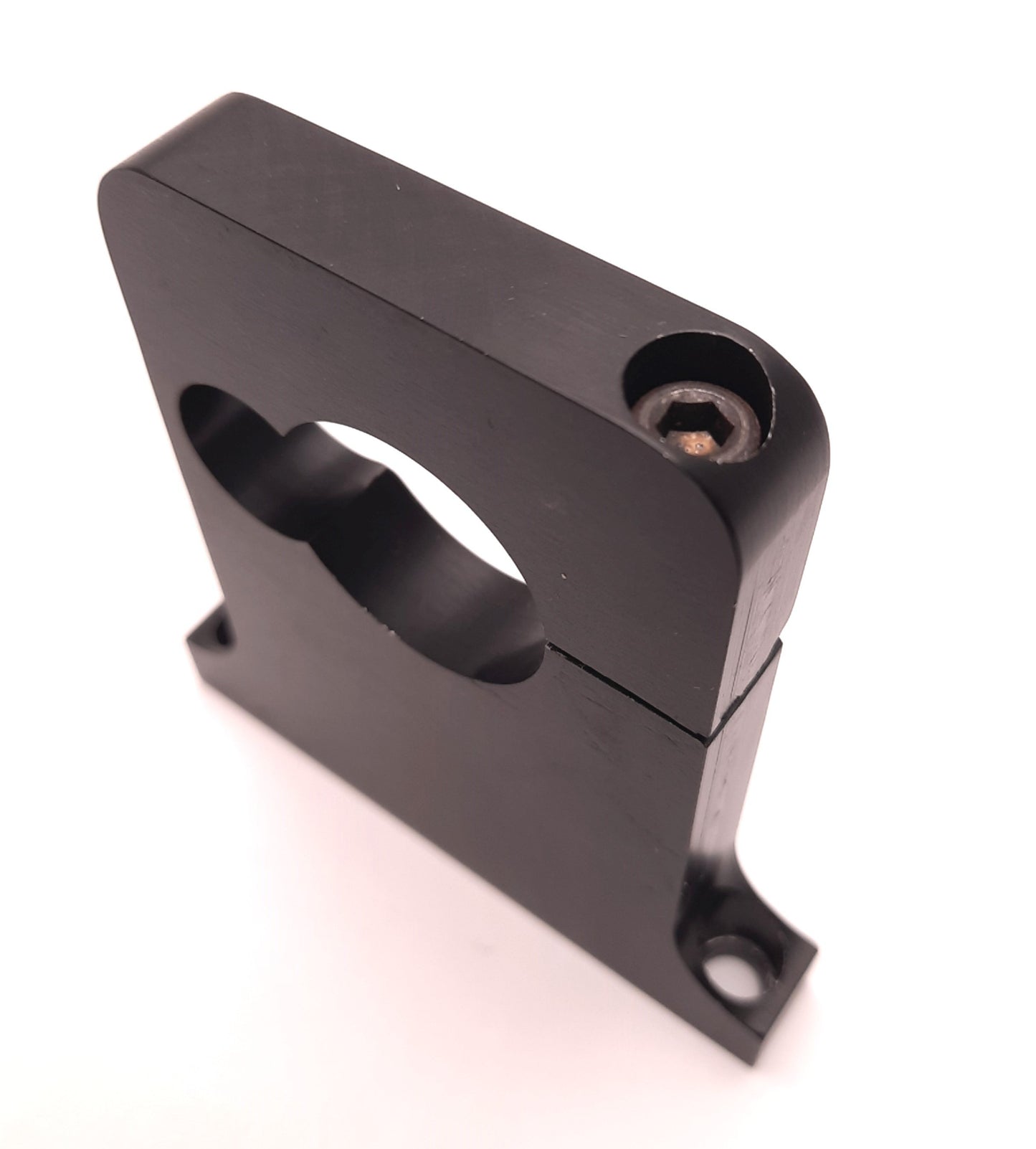 Used Optical Mount, 30mm/18mm Ring Mount, 75mm C2C Mounting, 3.5 x 3.75 x 0.5"
