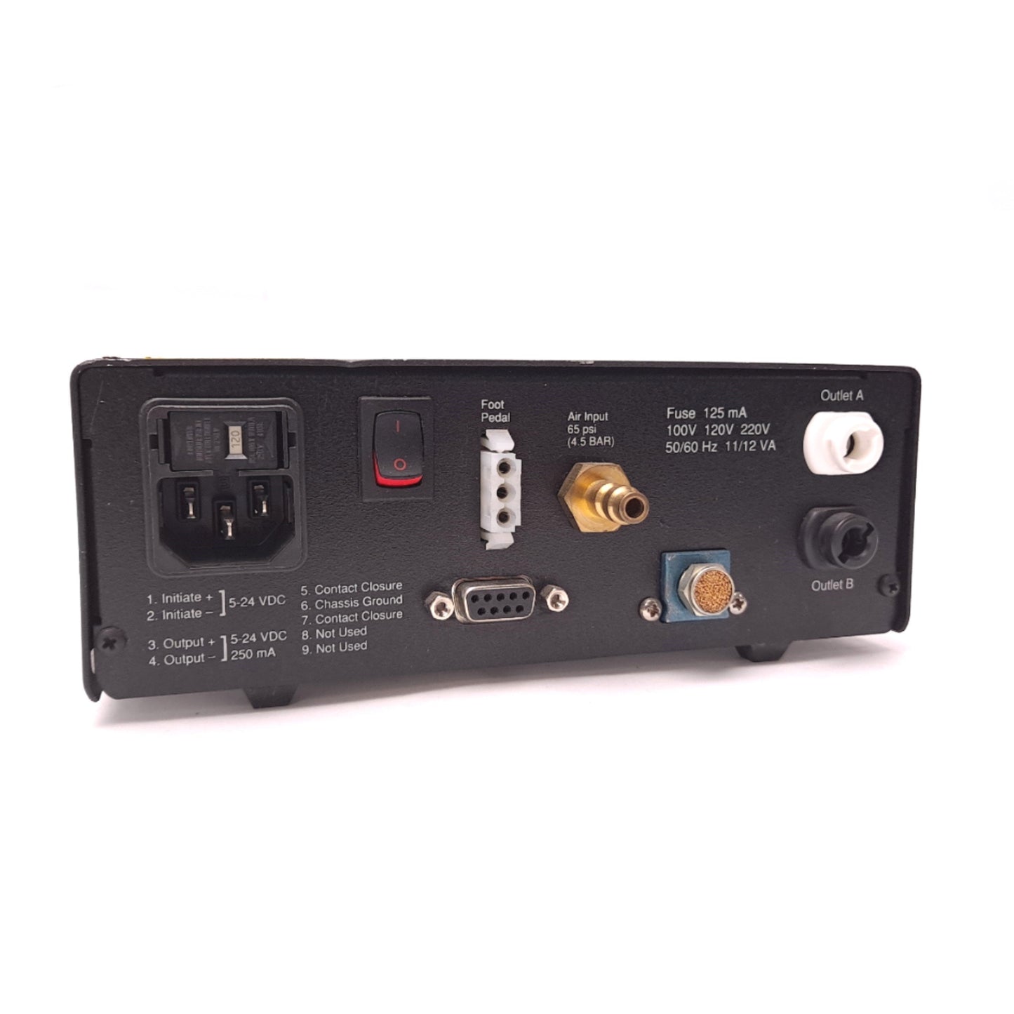 Used EFD 7040 Spray Valve Controller, .001-99.9sec, 70PSI, 120/220VAC