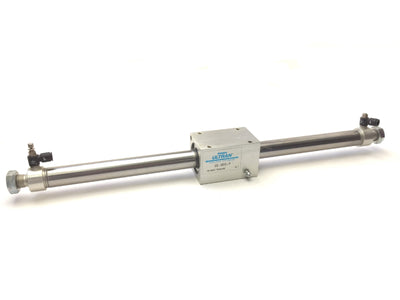 Used Bimba UG-0613-F Ultran Double-Acting Rodless Air Cylinder, 13" Stroke, 7/8" Bore