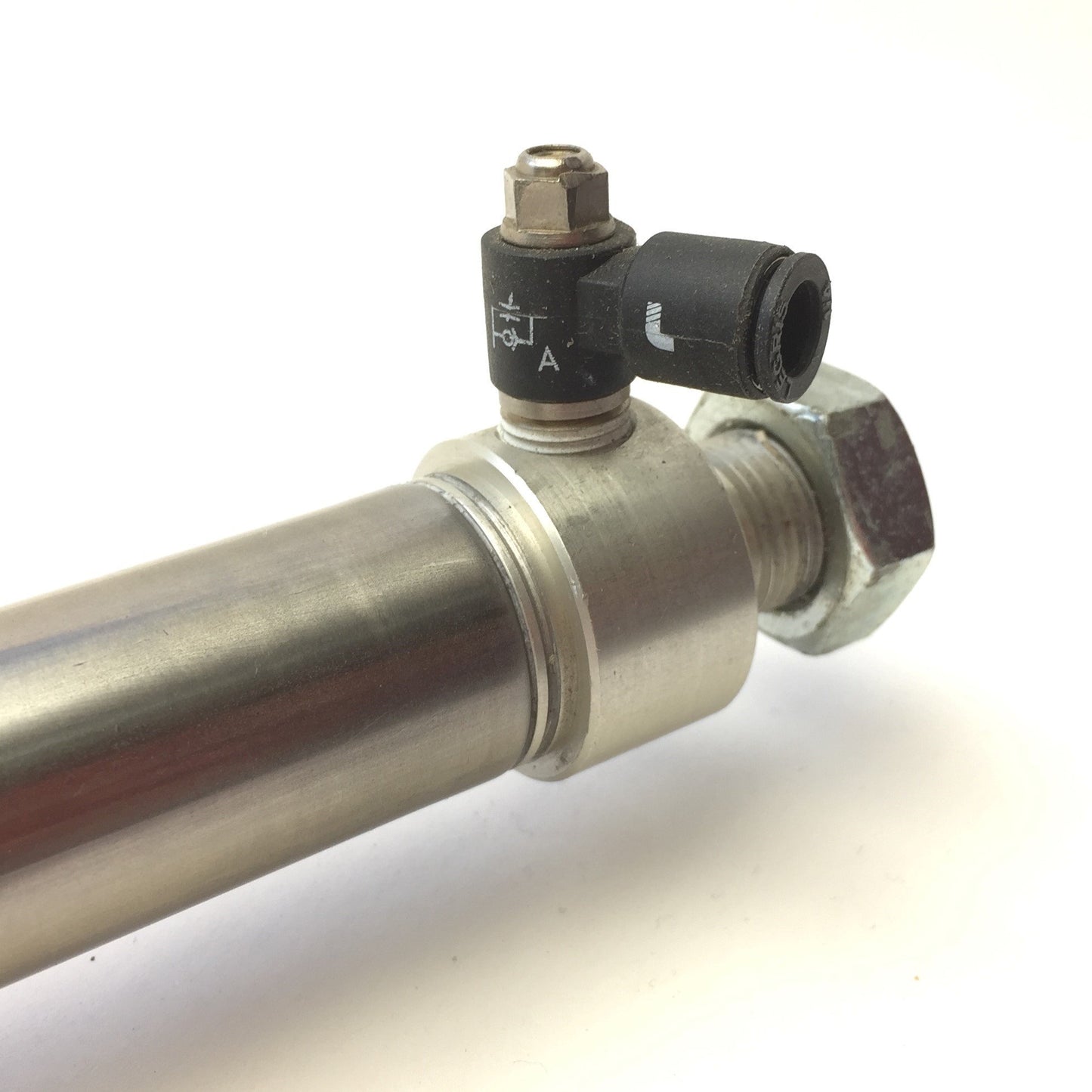 Used Bimba UG-0613-F Ultran Double-Acting Rodless Air Cylinder, 13" Stroke, 7/8" Bore
