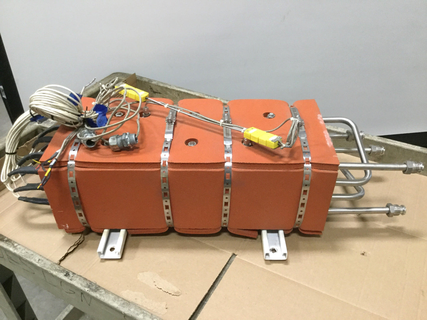 Used Cryoquip SEB-3R-2T12-6 SUPERHEATER Electric Gas Trim Heater 208V 1PH 6kW 2000psi