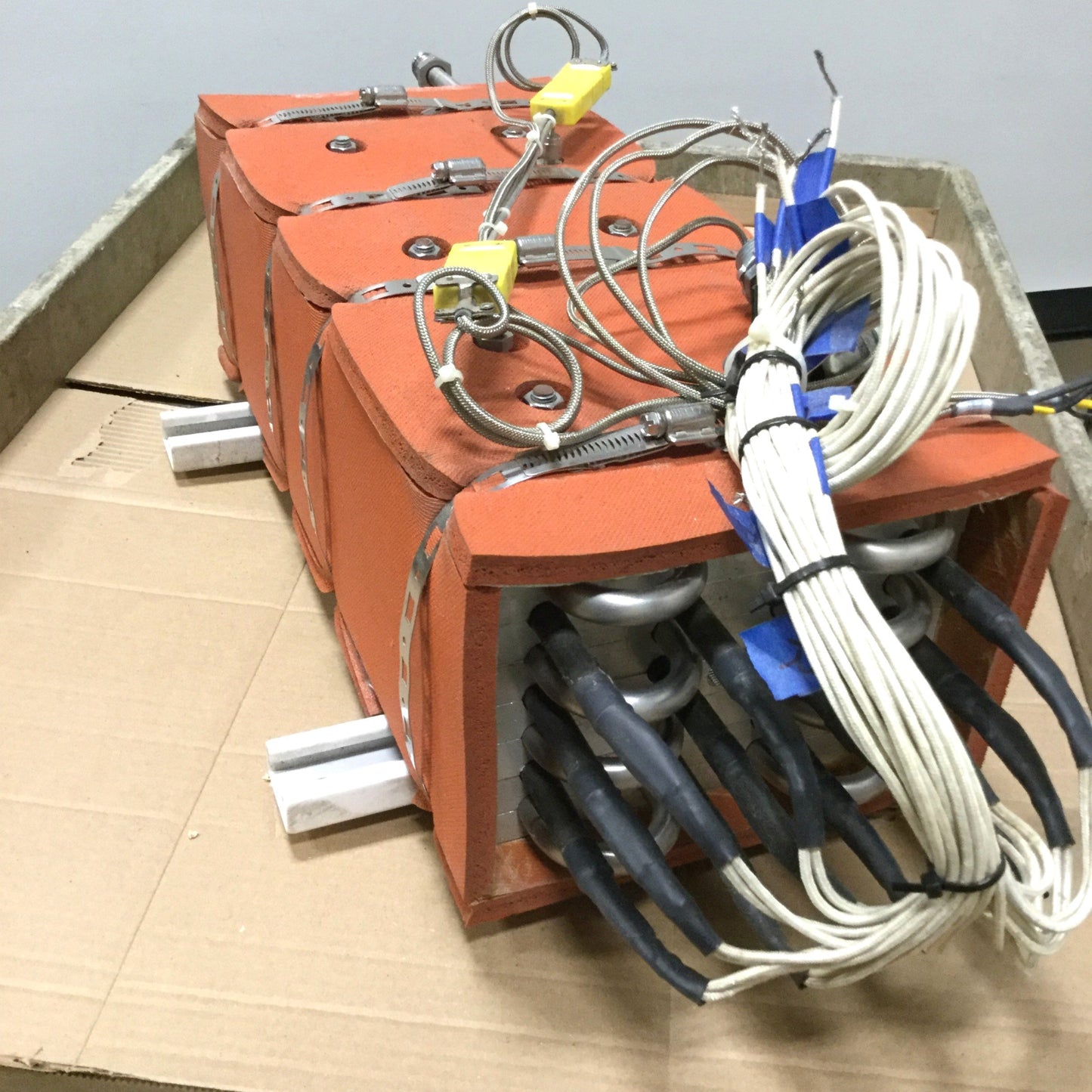 Used Cryoquip SEB-3R-2T12-6 SUPERHEATER Electric Gas Trim Heater 208V 1PH 6kW 2000psi