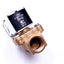 Used Dayton 3PU18 Solenoid Valve, 2-Way, Coil: 24VDC 4W, Ports: 3/4" NPT