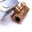 Used Dayton 3PU18 Solenoid Valve, 2-Way, Coil: 24VDC 4W, Ports: 3/4" NPT
