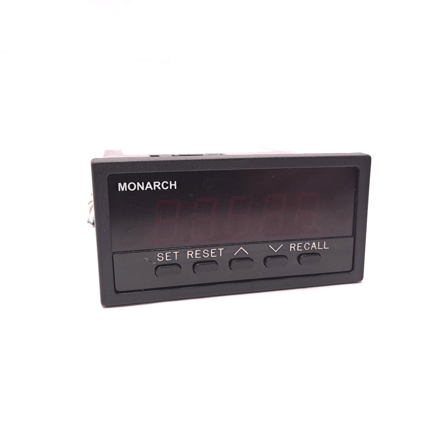 Used Monarch Instrument ACT-3X-1-1-0-2-0-0 Panel Tachometer & Totalizer 100-240 VAC