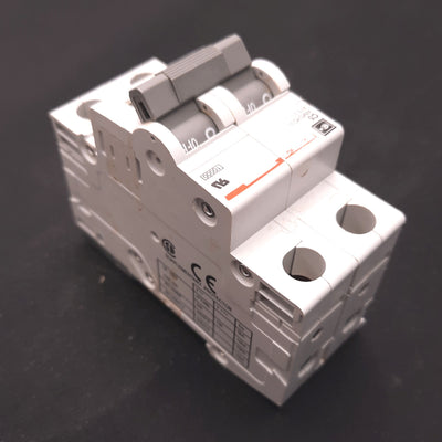 Used Eaton WMS2C05 Molded Case Circuit Breaker, 2 Poles, 5 Amps, 480v AC