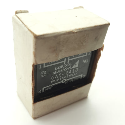 New Gordos GA5-2A10 Solid State Relay, 90-280VAC Input, 120VAC 10A Contact