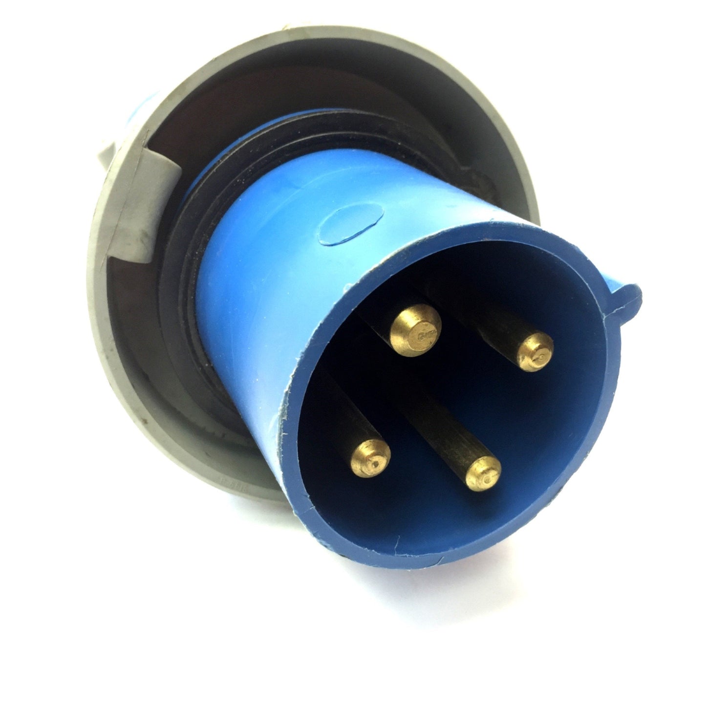 Used Hubbell 460P9W Heavy Duty Male Plug Pin Sleeve 60A 3-Phase 3-Pole 4-Wire 250VAC