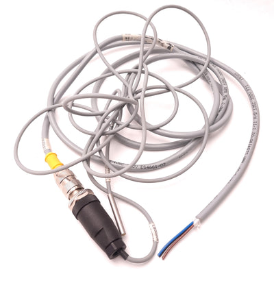 Used Turck Bi1EH04AN6X Inductive Proximity Sensor, Range 1mm, NPN Output, 4608540